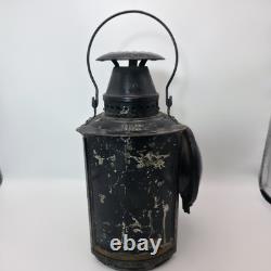 Rare Antique Vintage Adlake Non-Sweating Railroad Lantern Chicago +Original Tank