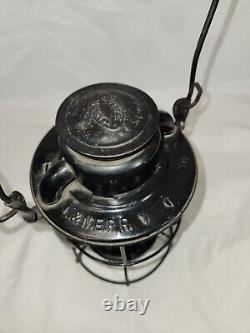 Rare Antique Vintage Dietz Vesta, L. &n. E. R. R. (lehigh And New England) Lantern