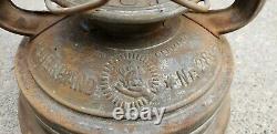 Rare Antique Vintage NIER FEUERHAND NR 280 Oil Lantern Germany Railroad Original