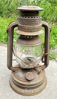 Rare Antique Vintage NIER FEUERHAND NR 280 Oil Lantern Germany Railroad Original