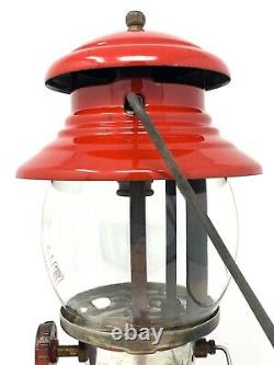 Rare Coleman 200a Bright Red Lantern July 1961 Original Box Excellent Condition