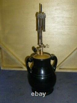 Rare Coleman No. 150 Match-generating Gas Lantern In Ceramic Basepat. Apl'd For