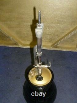 Rare Coleman No. 150 Match-generating Gas Lantern In Ceramic Basepat. Apl'd For