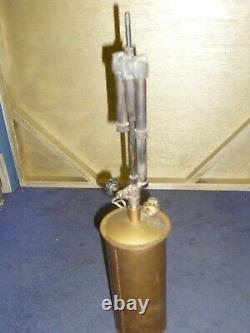 Rare Coleman No. 150 Match-generating Gas Lantern In Ceramic Basepat. Apl'd For