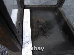 Rare Old Antique primitive Wooden Candle Lantern 18th 19th century Wood Lantern