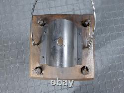 Rare Old Antique primitive Wooden Candle Lantern 18th 19th century Wood Lantern