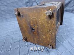 Rare Old Antique primitive Wooden Candle Lantern 18th 19th century Wood Lantern