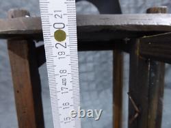 Rare Old Antique primitive Wooden Candle Lantern 18th 19th century Wood Lantern