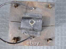 Rare Old Antique primitive Wooden Candle Lantern 18th 19th century Wood Lantern