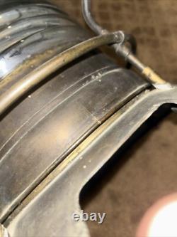 Rare U. S. Lighthouse Service/ Establishment USLHE Post Lantern Perfect Lens