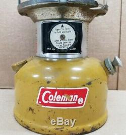 Rare Vintage 1973 Coleman Gold Bond Yellow 228H Lantern Goldbond