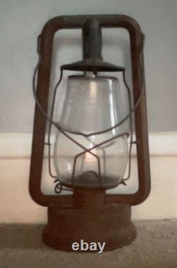 Rare Vintage Antique Dietz Kerosene Lantern. Fitzall, New York, USA