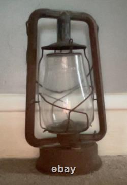 Rare Vintage Antique Dietz Kerosene Lantern. Fitzall, New York, USA