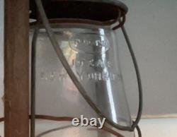 Rare Vintage Antique Dietz Kerosene Lantern. Fitzall, New York, USA