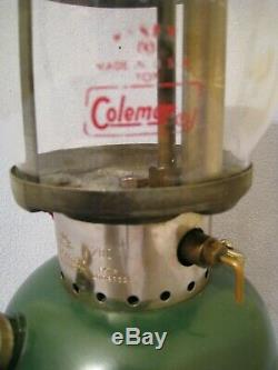 Rare Vintage Coleman Model 200 Christmas Lantern, 4/1951