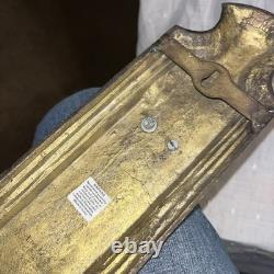 Rare Vintage Colonial-style Brass Bronze hanging Lantern Wall Sconces Beautiful