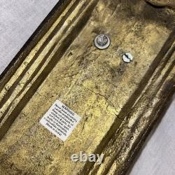 Rare Vintage Colonial-style Brass Bronze hanging Lantern Wall Sconces Beautiful