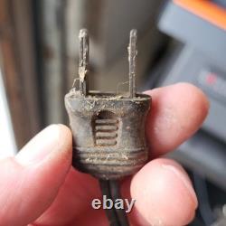 Rare Vintage Hanging Mini Lantern Style Wall Lamp Electric Cast Iron Design