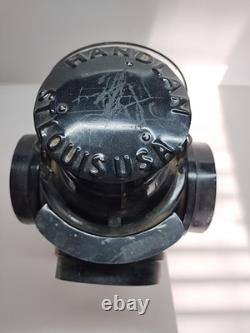 Rare footed handlan st. Louis usa railroad lantern antique Rare footed handlan st. Louis usa railroad lantern antique