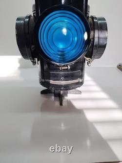 Rare footed handlan st. Louis usa railroad lantern antique Rare footed handlan st. Louis usa railroad lantern antique