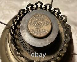 Rayo Oil Lamp, Pat. Feb 28. 1905? Vint. AntiqueCollectable