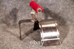 Red Coleman Vintage Lantern Reflector Handle EXTREMELY Rare'Horizontal' Handle