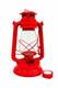 Red Vintage Lantern, Rustic Farmhouse Lantern, Antique Metal Hanging Lantern, Ha