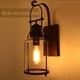 Retro Lantern Antique Vintage Rustic Lamp Wall Sconce Light Fixture Indoor New