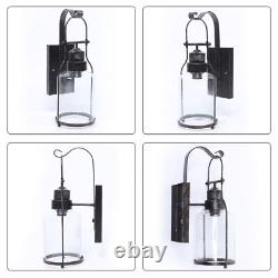 Retro Lantern Antique Vintage Rustic Lamp Wall Sconce Light Fixture Indoor New