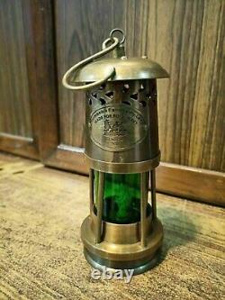SET OF 10 Antique Brass Minor Oil Lamp Maritime Ship Lantern 6 vintage