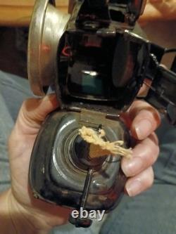 Sardar rare 1900 antique bicycle lantern used but can be restored