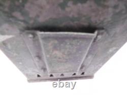 Scarce Vintage Brilliant Blue Glass/Lens Nautical/Marine Oil Lantern Cover