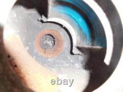 Scarce Vintage Brilliant Blue Glass/Lens Nautical/Marine Oil Lantern Cover