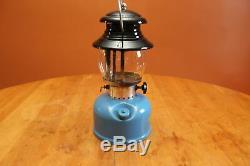 Sears 476-74550 #7115 One Mantle Lantern 01 66 Black & Blue IOB Tested Coleman