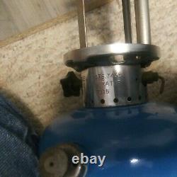 Sears Blue Single Mantle Lantern