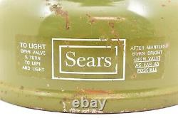 Sears Lantern Avocado Green number 72325 dates 6 /1975 Vintage original Mantels