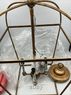 Stonington 4-Light Antique Gild Small Lantern Cage Pendant