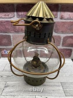 Tung Woo Brass Onion Lantern Vintage
