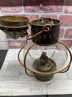 Tung Woo Brass Onion Lantern Vintage