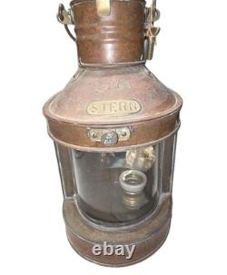 Tung Woo Vintage Ship 5 Latern Set, Stern, Port, Starboard, Masthead & Engine Room