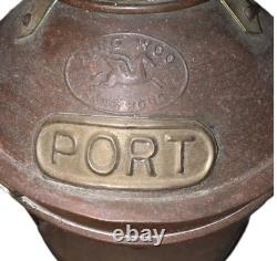 Tung Woo Vintage Ship 5 Latern Set, Stern, Port, Starboard, Masthead & Engine Room