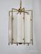 VINTAGE 1990s Hudson Valley Lighting Flatbush Alabaster Stone Lantern