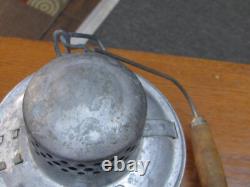 VINTAGE ADLAKE KERO C. P. R. RAOLWAY LANTERN WithBLUE/GR