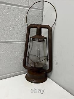 VINTAGE ANTIQUE KEROSENE LANTERN RAYO USA LAMP LIGHT MANCAVE BAR No 66