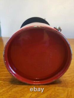 VINTAGE COLEMAN LANTERN RED SINGLE MANTLE MODEL 200A Dated 1965 REMARKABLE COND