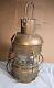 VINTAGE NIPPON SENTO NAUTICAL MARINE LAMP 24 LANTERN JAPAN 1967 Original Globe