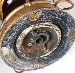 VTG 12 1/4 PERKO Perkins Marine Red Glass Lamp & HDWR Lantern Lighting Brooklyn