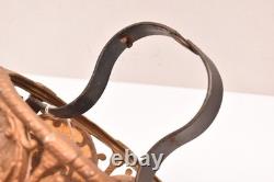 VTG ART DECO Hanging Lamp Lantern Gothic Spanish Mica Pedant Light Fixture VTG ART DECO Hanging Lamp Lantern Gothic Spanish Mica Pedant Light Fixture