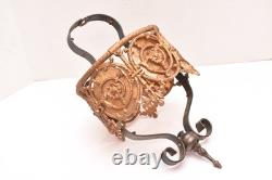 VTG ART DECO Hanging Lamp Lantern Gothic Spanish Mica Pedant Light Fixture VTG ART DECO Hanging Lamp Lantern Gothic Spanish Mica Pedant Light Fixture