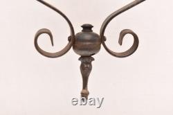 VTG ART DECO Hanging Lamp Lantern Gothic Spanish Mica Pedant Light Fixture VTG ART DECO Hanging Lamp Lantern Gothic Spanish Mica Pedant Light Fixture